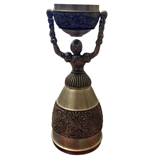 German Kunigunde/Nuremberg Pewter Bridal Cup Toasting Cup - Picture 4 of 10